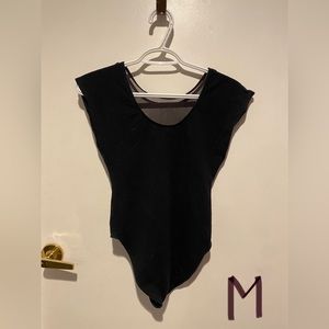 Black American Apparel Body Suit
